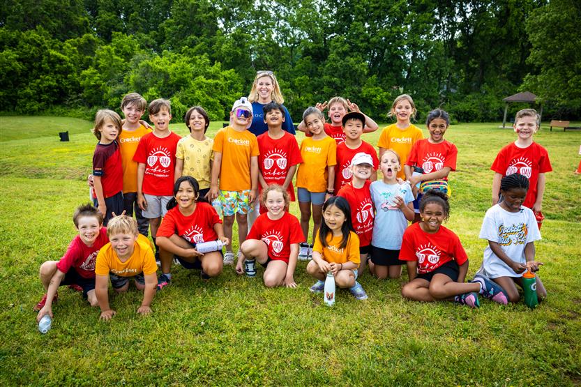Elementary students enjoy field day
